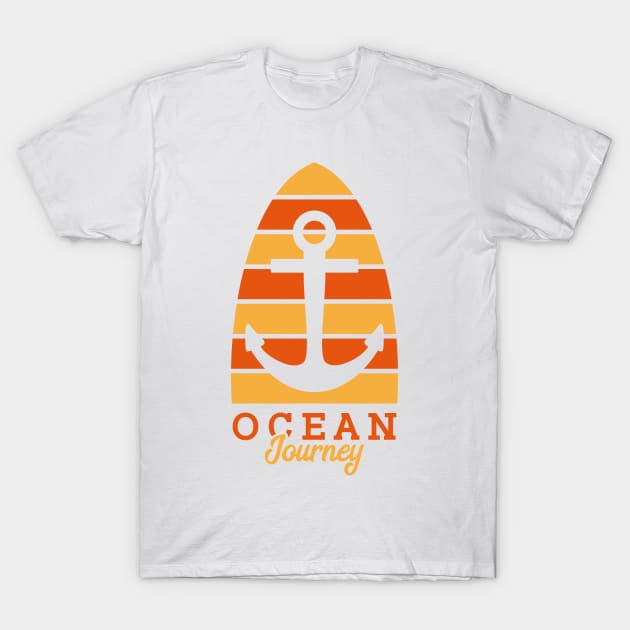 Ocean Journey T-Shirt by VEKTORKITA